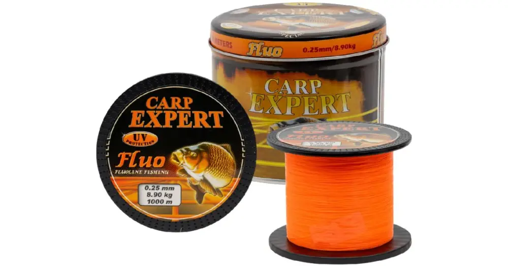 Rychlé Dodání Carp Expert Vlasec V Plechové Doze UV Fluo Oranžový 1000 m