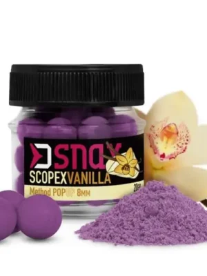 Akce Delphin Pop Up Nástraha D Snax Pop Scopex Vanilka 20 g - 12 mm