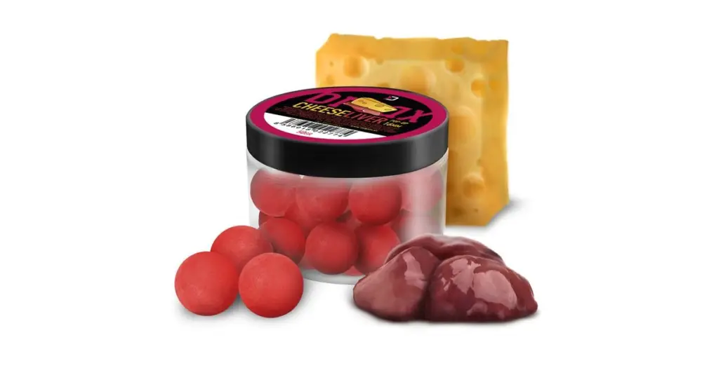 Delphin Pop Up Nástraha BreaX Pop Sýr Játra 16 mm 50 g Aktuální