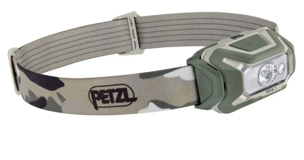 Sleva Petzl Čelovka Aria 1 RGB Camou