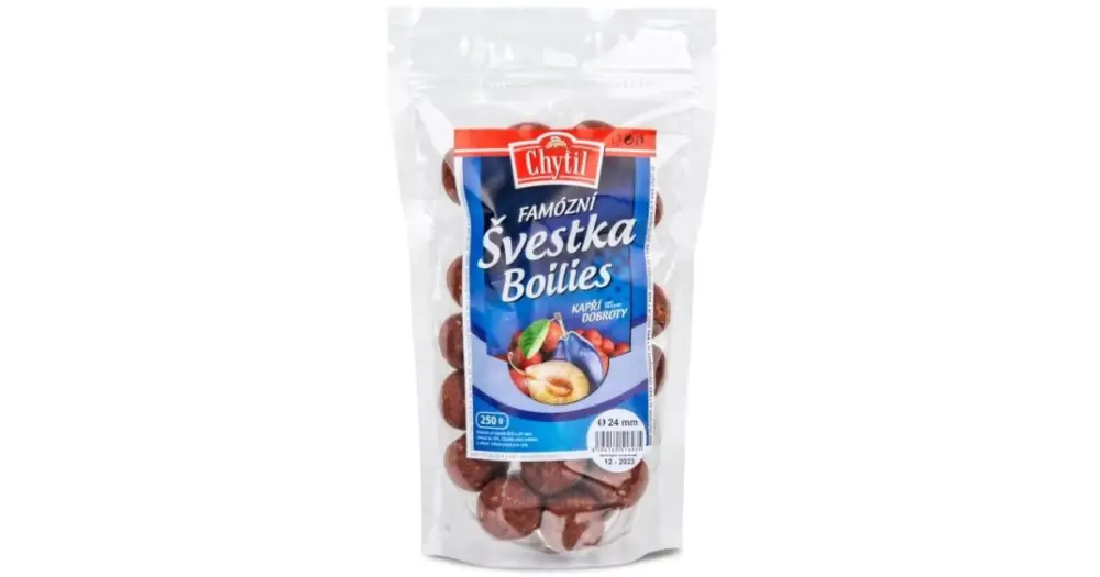 Chytil Boilies Famózní Švestka - 24 mm 250 g Autentický