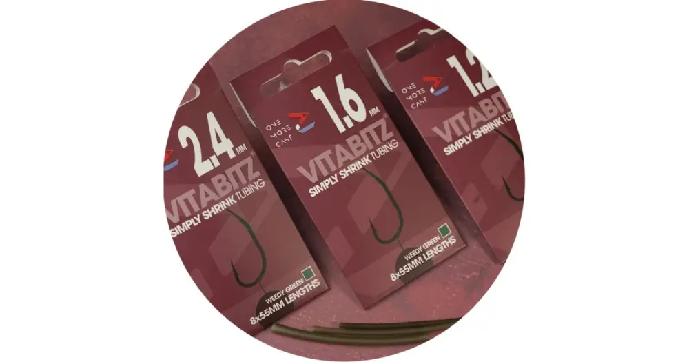 One More Cast Smršťovací Hadička Vitabitz Simply Shrink Tubing Green 8 x 55 mm - 1,2 mm Aktuální