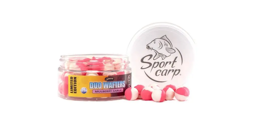 Sportcarp Neutrálně Vyvážené Nástrahy Duo Wafters Mulberry Garlic 11 mm 100 ml Značkový