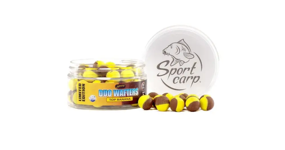 Aktuální Sportcarp Neutrálně Vyvážené Nástrahy Duo Wafters Top Banana 11 mm 100 ml