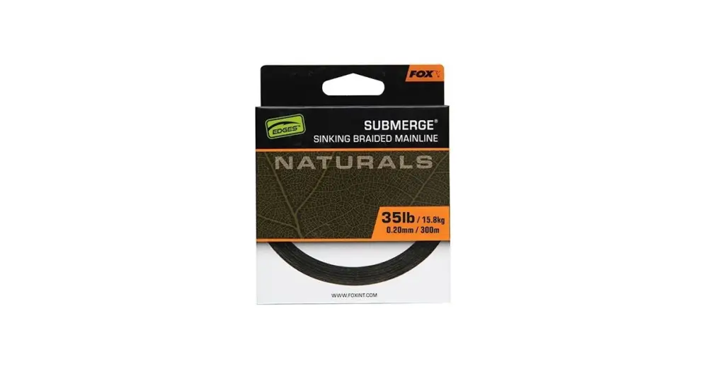 Dokud Zásoby Vydrží Fox Splétaná Šňůra Naturals Submerge Braid 300 m