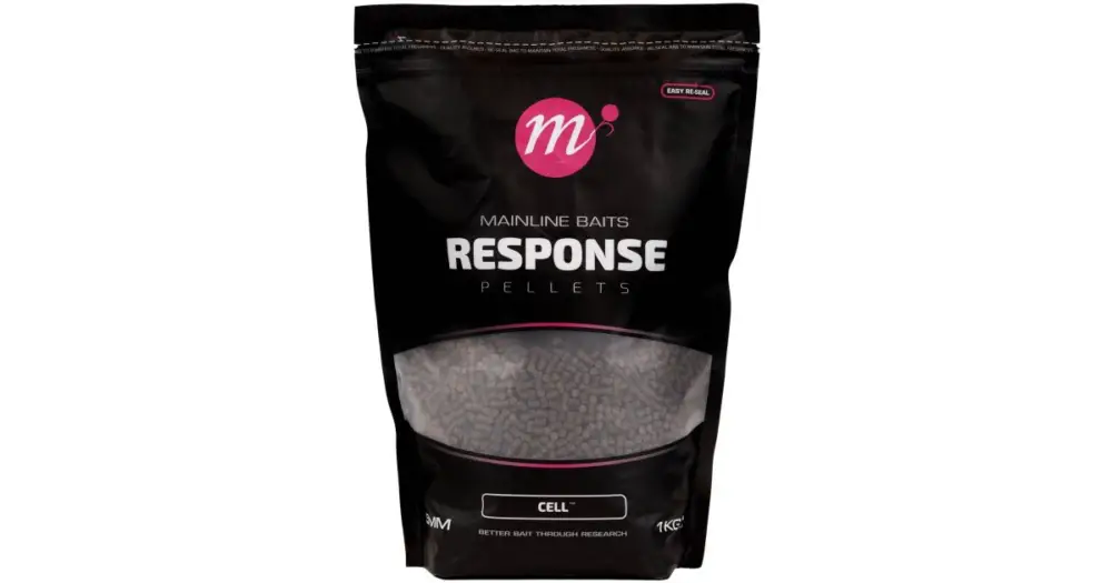 Mainline Pelety Response Carp Pellets Cell 5 mm 1 kg Expresní Doručení