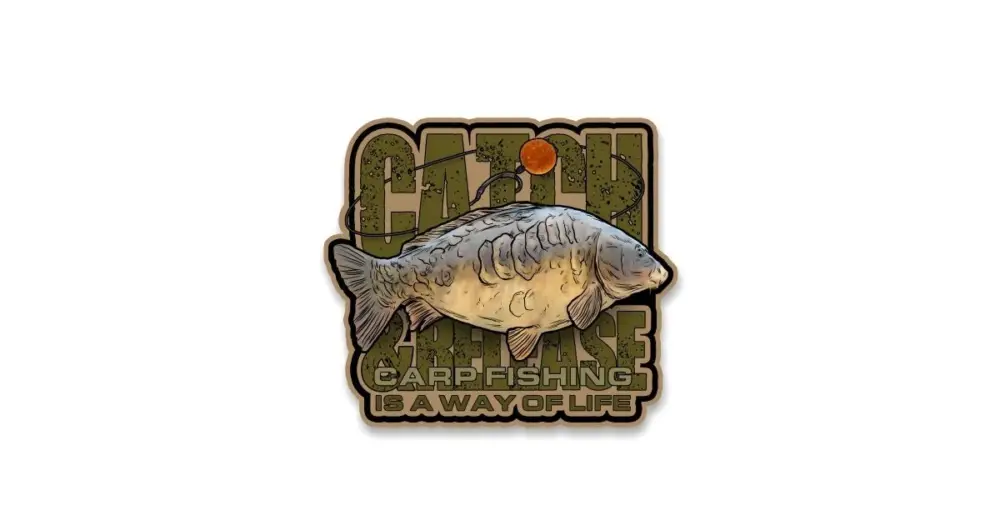 4ANGLERSDESIGN Samolepka 37 Catch and Release Is A Way Of Life Expresní Doručení