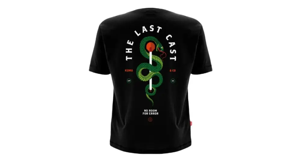 Nejlepší Cena Kumu Tričko The Last Cast - XL