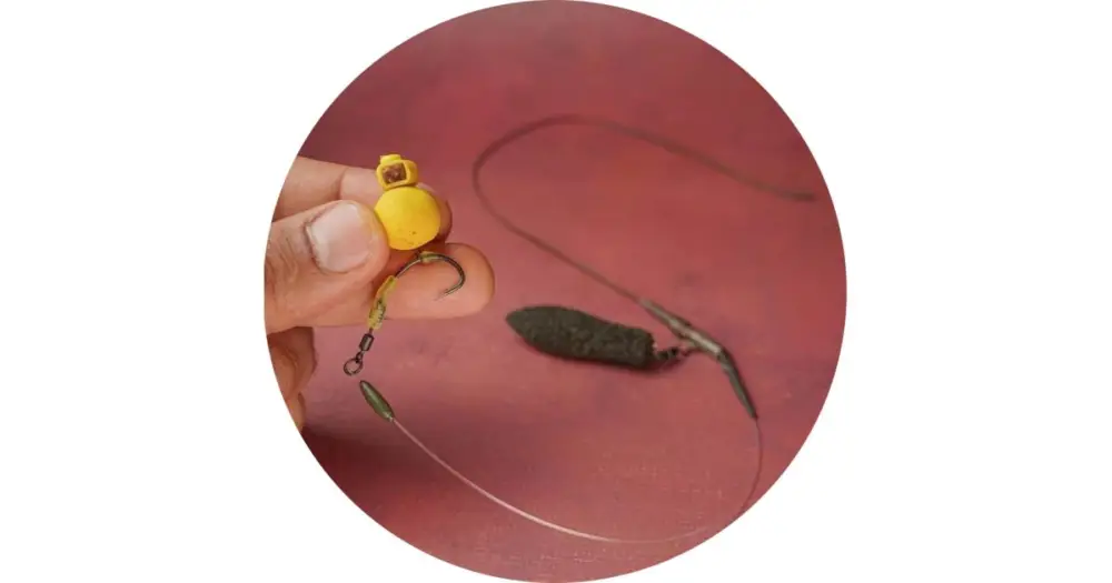 One More Cast Hotový Návazec Meta Terminal Tackle All-In-1 Rig Fuzed Leader Leadclip Cornello Spinner - Velikost 4 Akční Nabídka