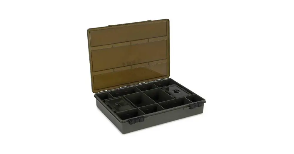 Levný Fox Box Eos Carp Tackle Box Loaded Large