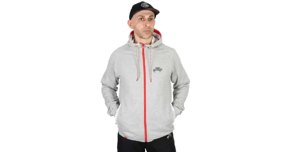 Speciální Cena Fox Rage Mikina Voyager Hoody Light Grey - XL