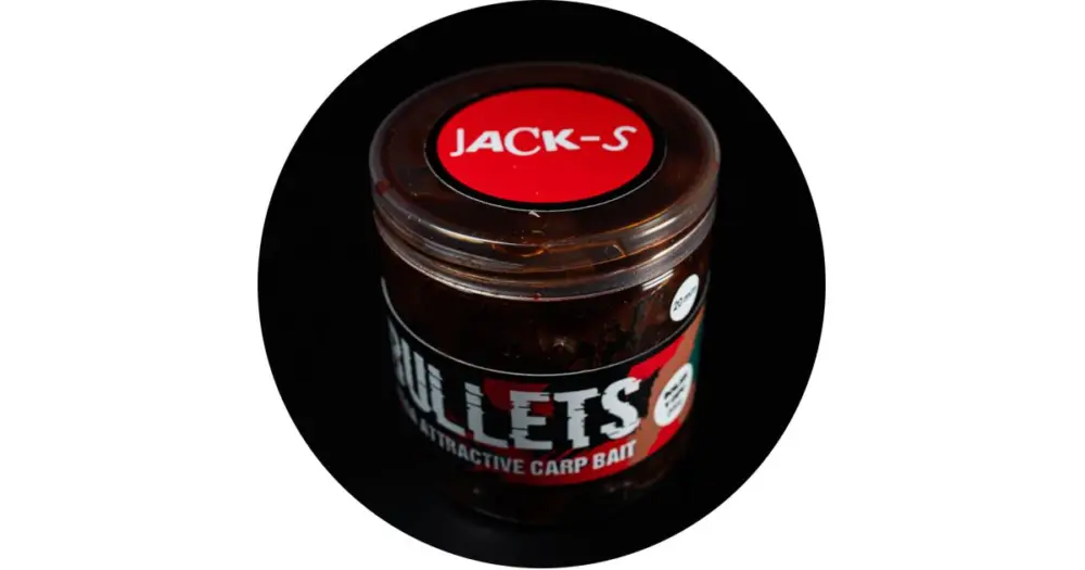 Finální Výprodej G.B.U. Dipované Boilies Bullets Jack-S 200 g - 24 mm