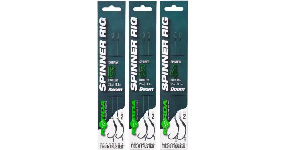Korda Návazec Spinner Rig Spinner Barbless 25 lb Cenově Výhodný