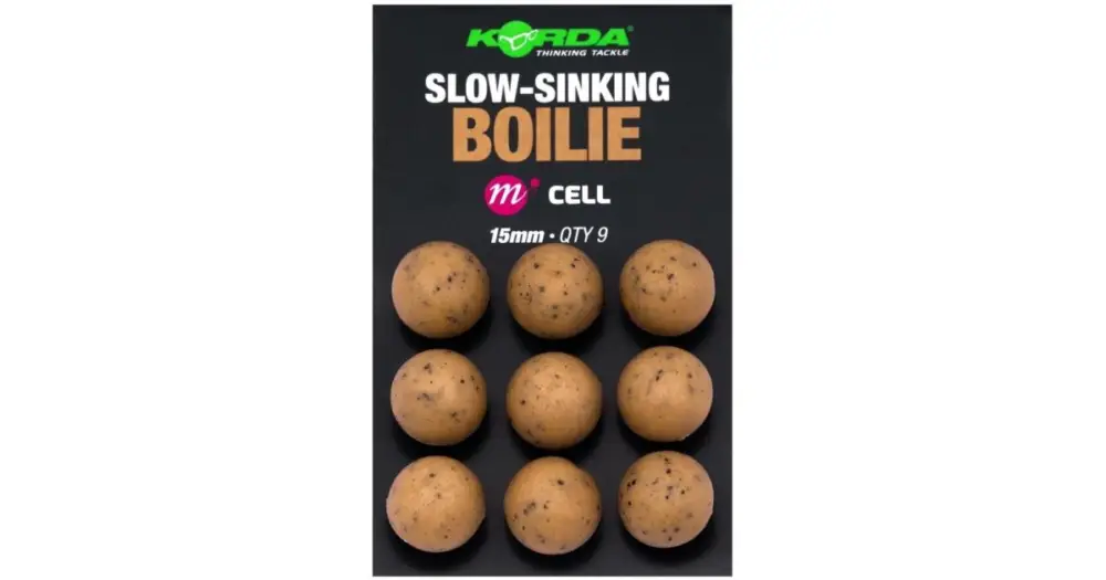 Korda Plastic Wafter Slow-Sinking Boilie Cell - 15 mm 9 ks Expresní Doručení