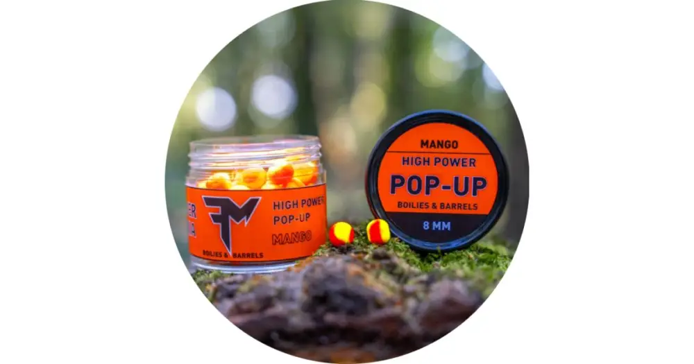 Feedermania Plovoucí Nástrahy High Power Pop-Up Boilies & Barrels 8 mm Bezpečná Platba
