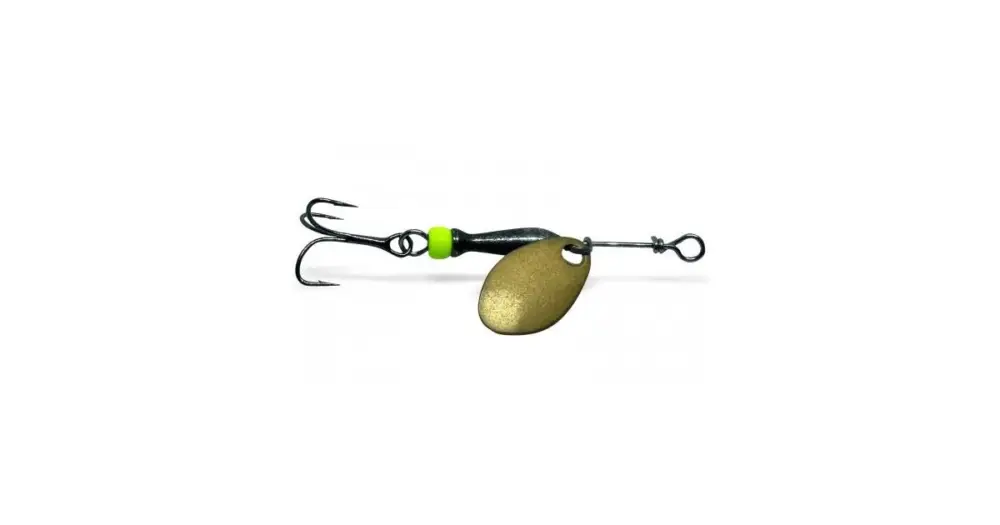 Poslední Šance JigovkyCZ Třpytka Classic Gold (Black/Chartreuse Body)