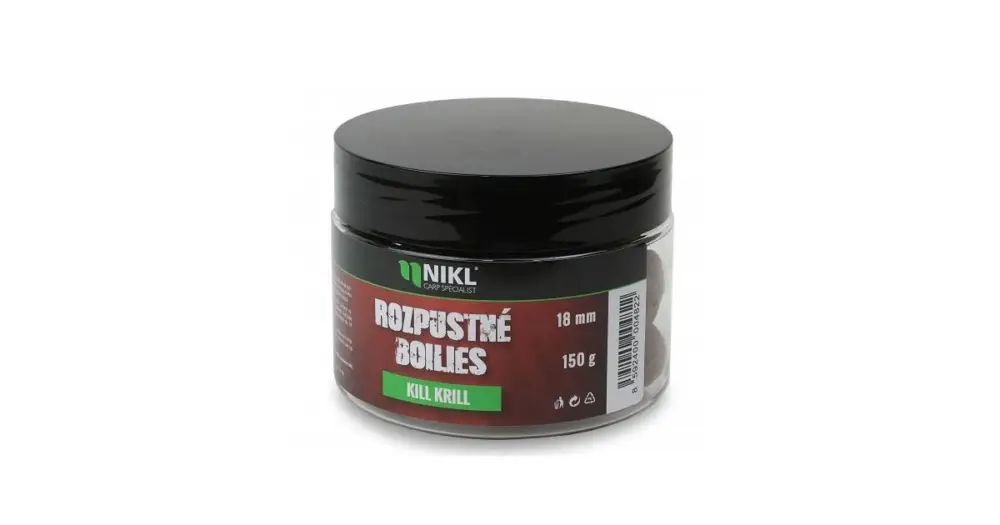 Akční Nabídka Nikl Rozpustné Boilies Kill Krill 150 g