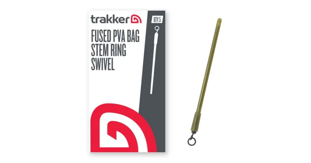 Trakker Dřík Do Inline Olov Fused PVA Bag System Ring Swivel 5 ks Sezónní Sleva