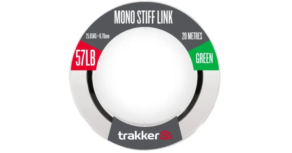 Trakker Návazcový Vlasec Mono Stiff Link 20 m Green - 0,7 mm 57 lb 25,85 kg Omezená Nabídka