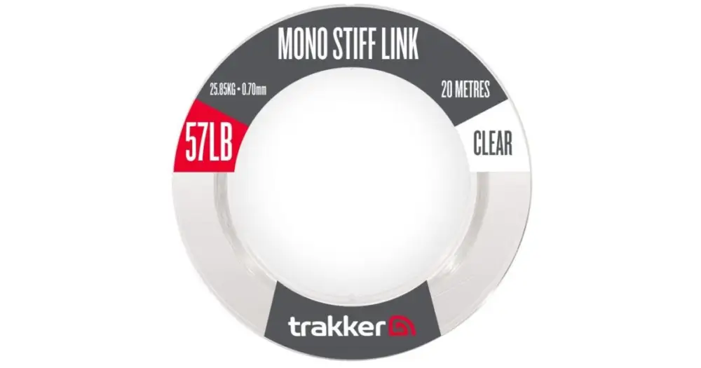 Trakker Návazcový Vlasec Mono Stiff Link 20 m Clear - 0,7 mm 57 lb 25,85 kg Přímo Od Výrobce