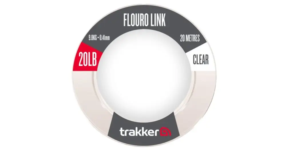 Nejlepší Volba Trakker Návazcový Vlasec Fluoro Link 20 m - 0,41 mm 20 lb 9,8 kg