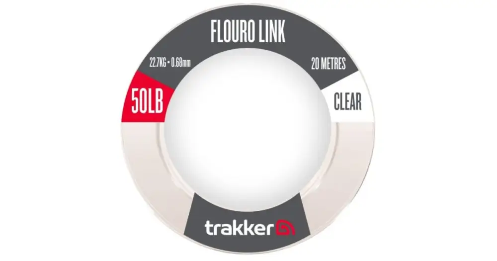 Trakker Návazcový Vlasec Fluoro Link 20 m - 0,68 mm 50 lb 22,7 kg Vysoce Kvalitní