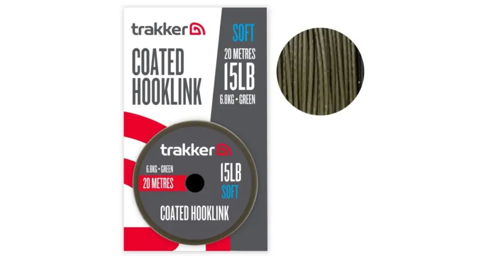 Omezená Nabídka Trakker Návazcová Šňůra Soft Coated Hooklink 20 m - 15 lb 6,8 kg