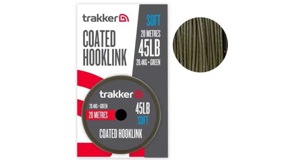 Poslední Šance Trakker Návazcová Šňůra Soft Coated Hooklink 20 m - 45 lb 20,4 kg