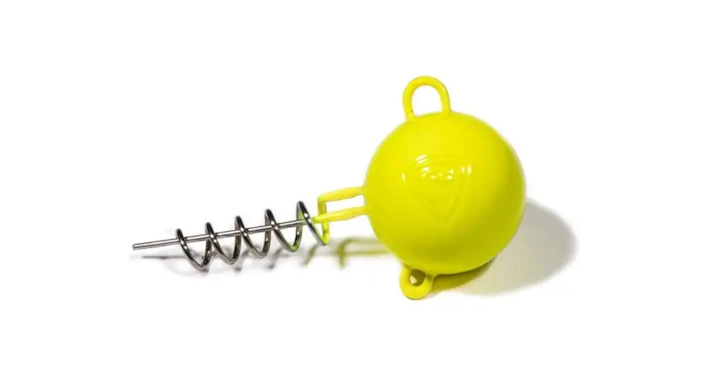 Omezená Nabídka Fox Rage Jigová Hlavička Pelagic Screws UV Yellow Bulk - 80 g