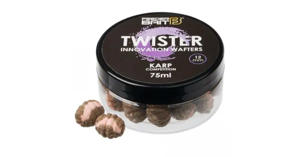 Novinka FeederBait Twister Wafters 75 ml 12 mm - Tygří Ořech