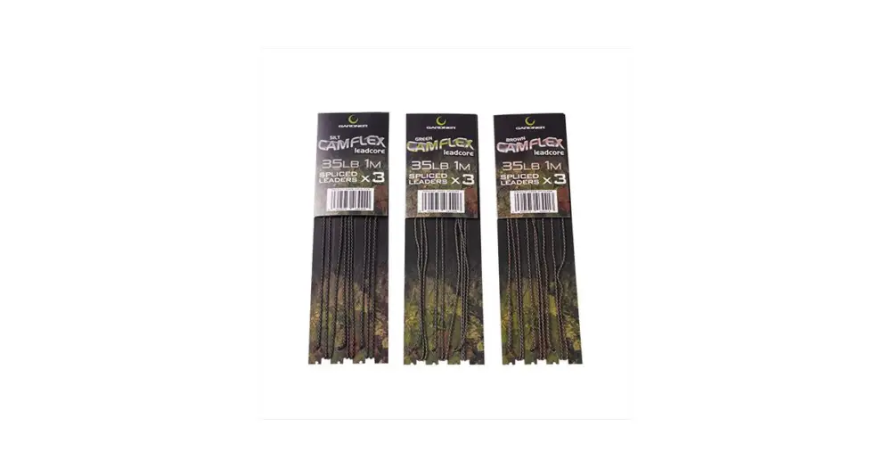 Gardner Montáž Camflex Leadcore Spliced Leaders 35 lb 3 ks 1 m Jen Po Omezenou Doba