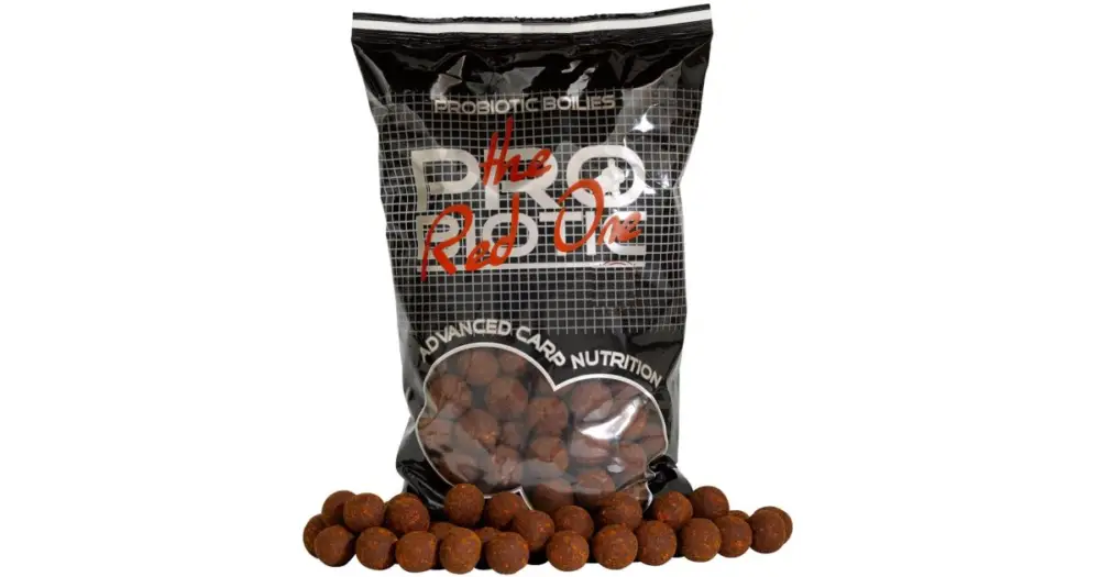 Rychlé Dodání Starbaits Boilie Probiotic Red One - 800 g 24 mm