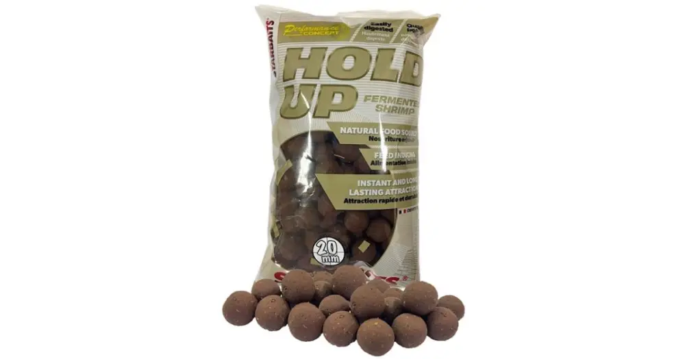 Starbaits Boilies Hold Up Fermented Shrimp - 2 kg 14 mm Nejlepší Cena