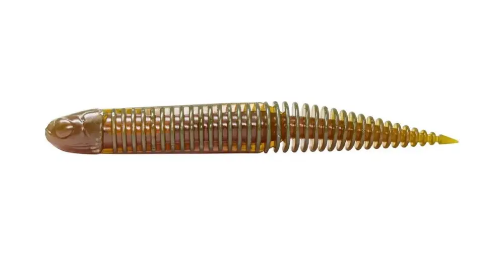 Savage Gear Gumová Nástraha Ned Dragon Tail Slug Clear Motor Oil 5 ks - 7,2 cm 3 g Sezónní Sleva