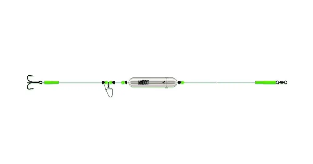 Madcat Návazec Adjustable River Rigs Nose Clip Triple 250 cm 1,3 mm 165 lb - M 3/0 40 g Cenová Bomba