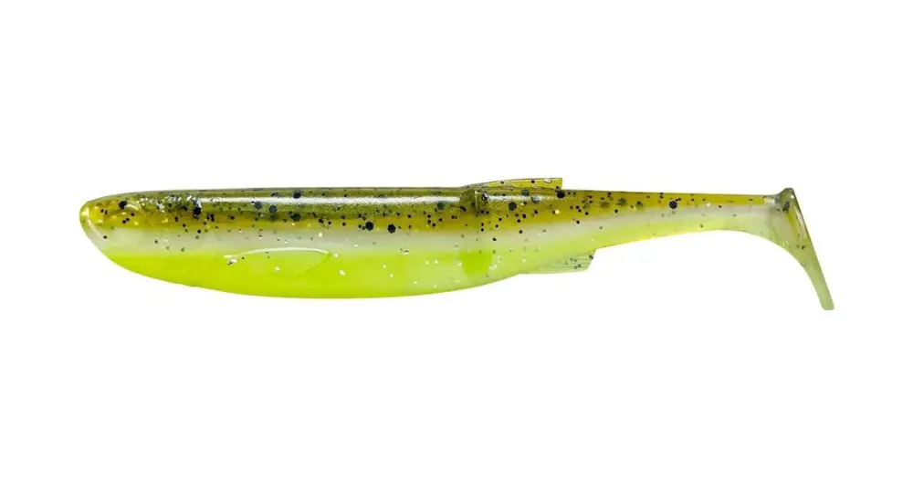 Ověřený Savage Gear Gumová Nástraha Craft Bleak Green Pearl Yellow - 12 cm 11,8 g