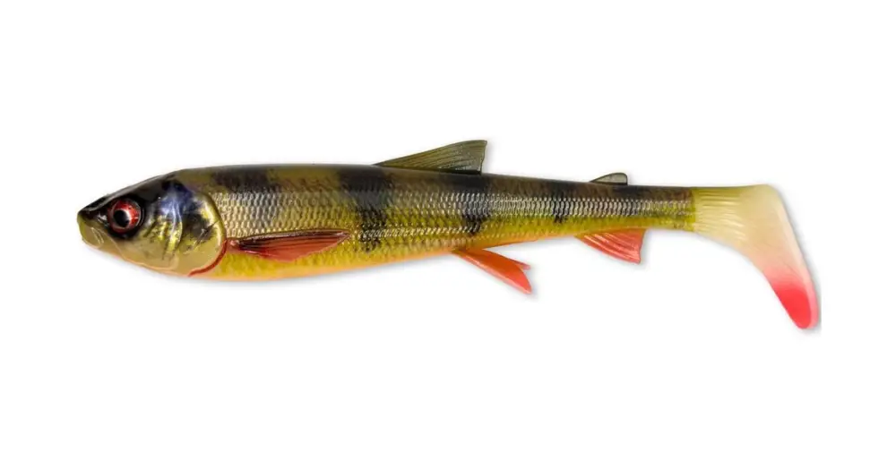 Savage Gear Gumová Nástraha 3D Whitefish Shad Perch - 20 cm 62 g Vrácení Zdarma