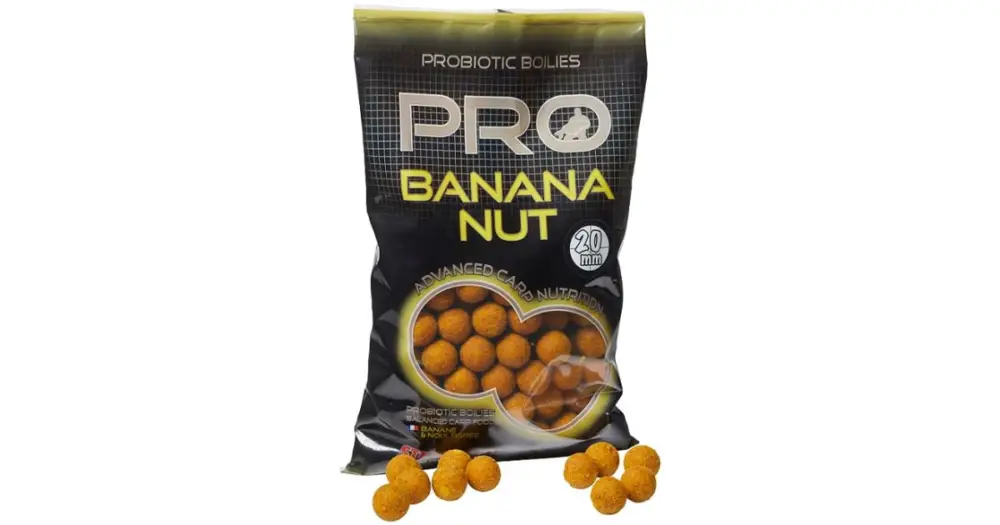 Objednat Nyní Starbaits Boilie Pro Banana Nut - 2 kg 20 mm