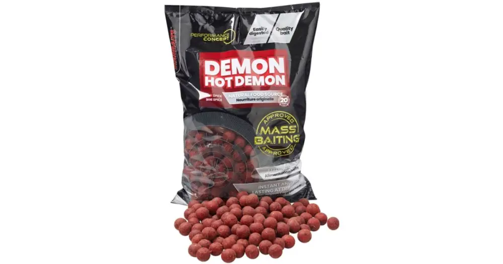 Starbaits Boilies Mass Baiting Hot Demon 3 kg - 24 mm Novinka