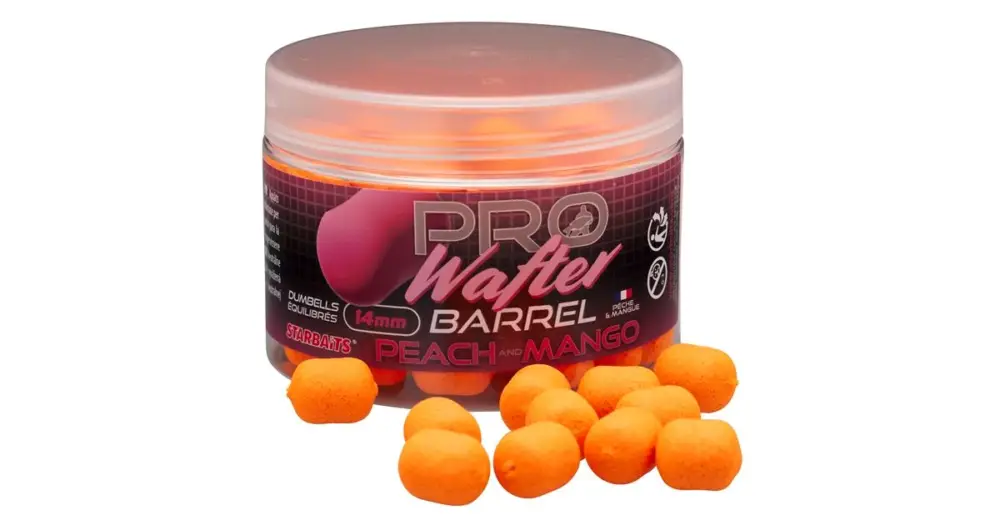 Starbaits Wafter Pro Peach & Mango 50 g 14 mm Expresní Doručení