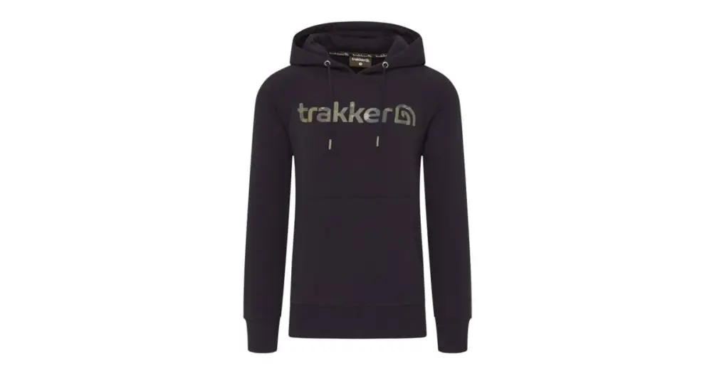 Trakker Mikina CR Logo Hoody Black Camo - L Časově Omezené