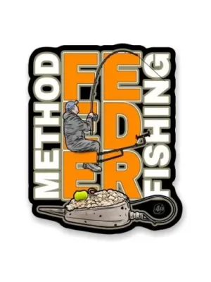 4ANGLERSDESIGN Samolepka 62 Method Feeder Fishing Víkendová Akce