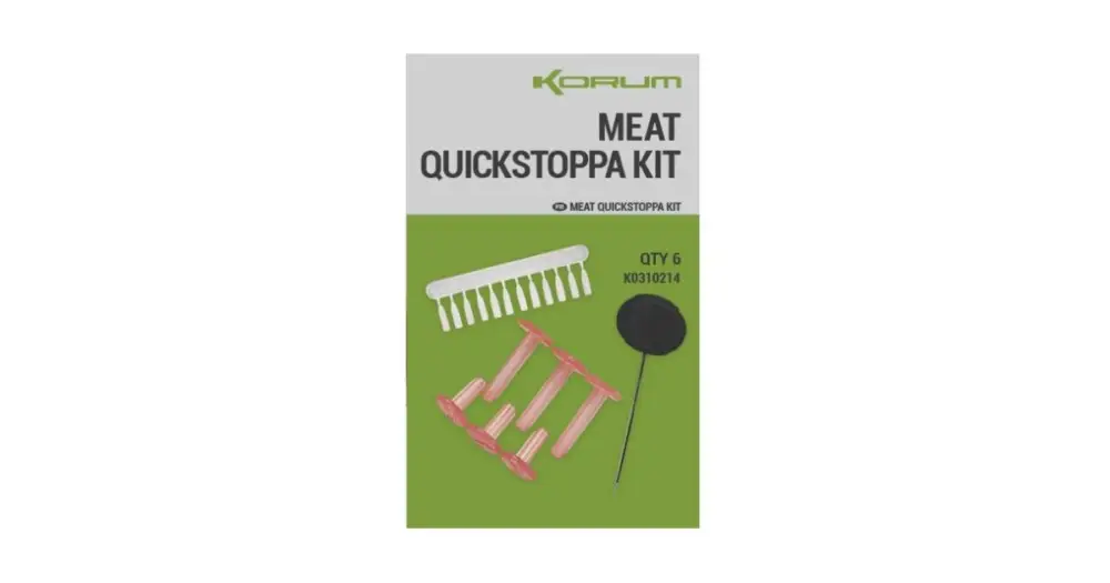 Levný Korum Zarážky Meat Quickstoppa Kit