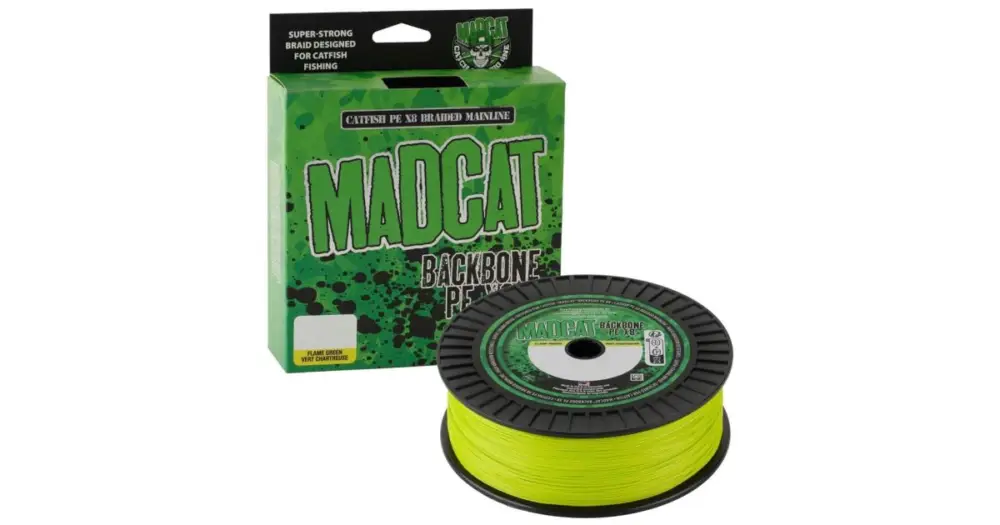 Madcat Splétaná Šňůra Backbone PE X8 600 m - 0,55 mm 72,7 kg Časově Omezené