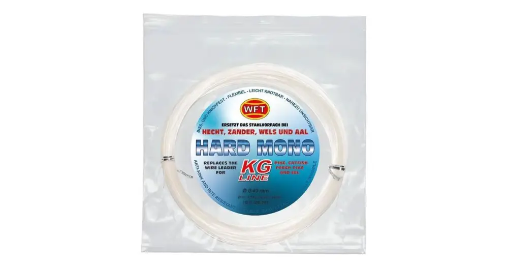 WFT Vlasec Hard Mono KG 20 m - 0,80 mm 28,60 kg Tovární Cena