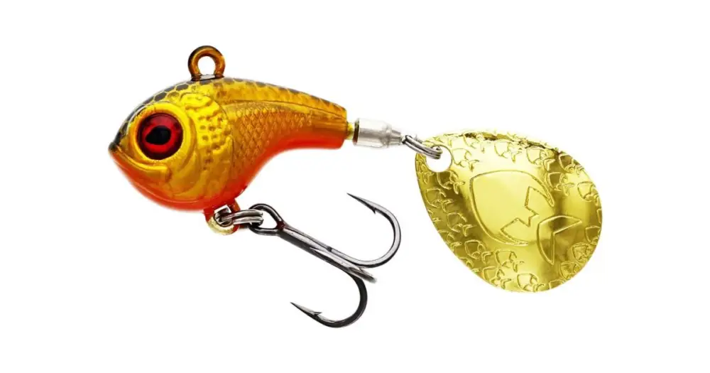 Vrácení Zdarma Westin Nástraha Dropbite Spin Tail Jig Gold Rush - 3,4 cm 17 g