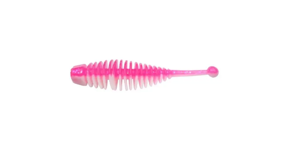 Berkley Gumová Nástraha PowerBait Power Naiad Pink White - 7 cm 8 ks Vysoce Kvalitní