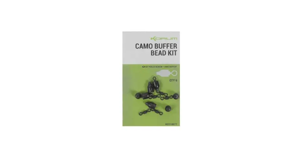Sezónní Sleva Korum Klip Camo Buffer Bead Kit 5 ks