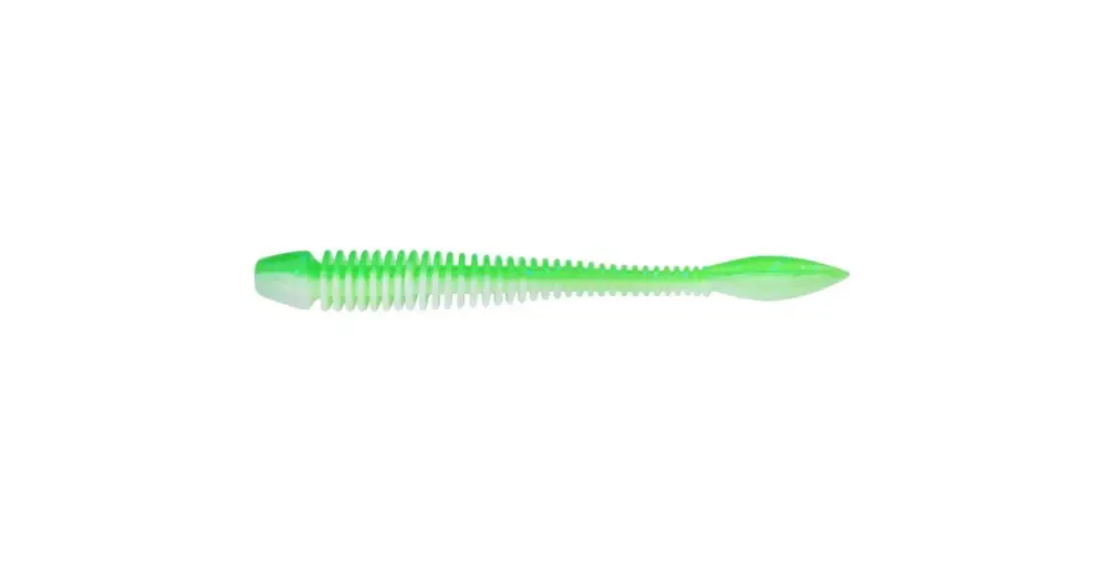 Berkley Gumová Nástraha PowerBait Power Flail Spring Green White Pouze Dnes