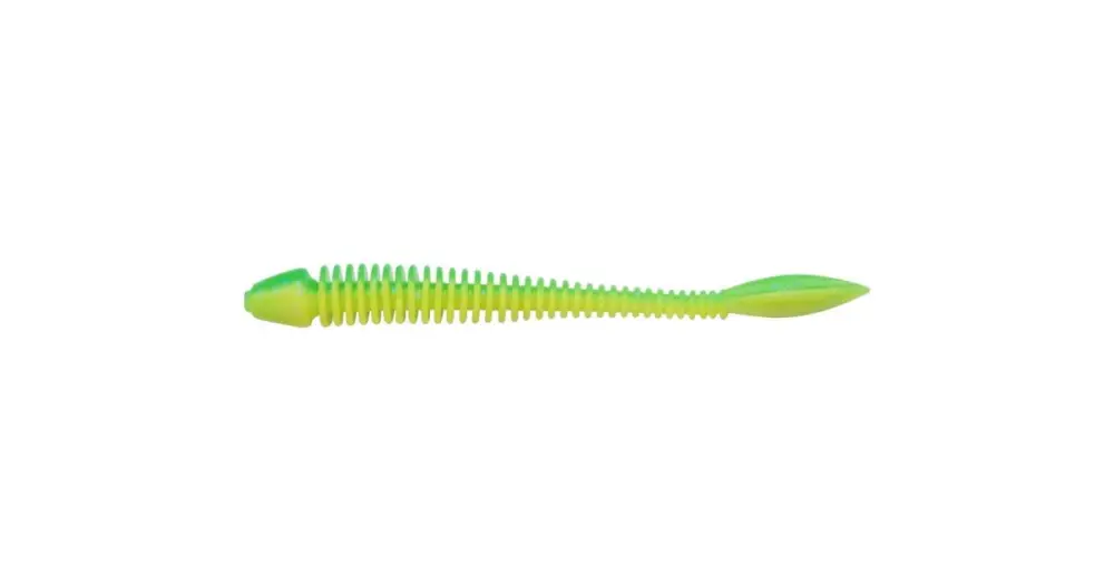 Berkley Gumová Nástraha PowerBait Power Flail Spring Green Sunshine Yellow Ověřený